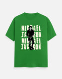C-Labs Michael Jakson Classic Crew T-Shirt Flag Green Front_1_c_27_0417cf2c-b4d2-4754-9fea-cc3ddb4d3569