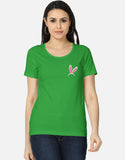 C-Labs Bunny Ears Women's Classic T-Shirt Flag Green Front_1_c_27_108b3d42-a6e4-476a-a1a7-b83dbb6b50ce