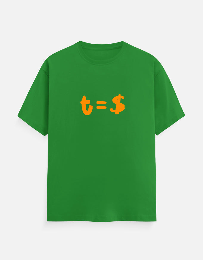 C-Labs Time Is Money Classic Crew T-Shirt Flag Green Front_1_c_27_12011e51-9618-4ac8-8824-57f087ff769f
