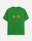 C-Labs Time Is Money Classic Crew T-Shirt Flag Green Front_1_c_27_12011e51-9618-4ac8-8824-57f087ff769f