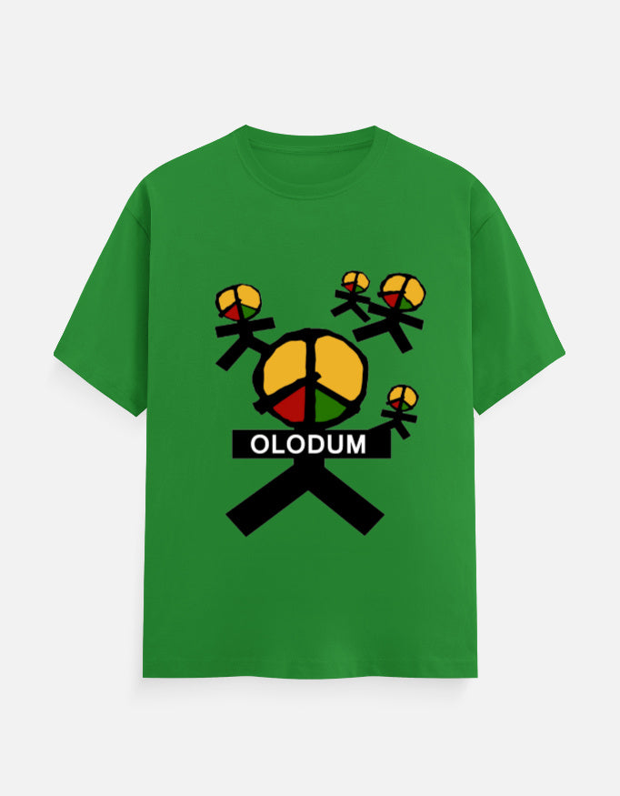 C-Labs Michael Jackson – Olodum Classic Crew T-Shirt Flag Green Front_1_c_27_183c786c-ba22-4a9b-ae96-7a81e6f012d2