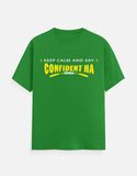 C-Labs Confident-ah Irunda Classic Crew T-Shirt Flag Green Front_1_c_27_1ed218e7-f3e9-493c-87b4-3a3dfee6a01a