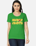 C-Labs Allergic to Idiots Women's Classic T-Shirt Flag Green Front_1_c_27_30c9cc2c-ab56-4ff8-86e4-874b22f48b4d