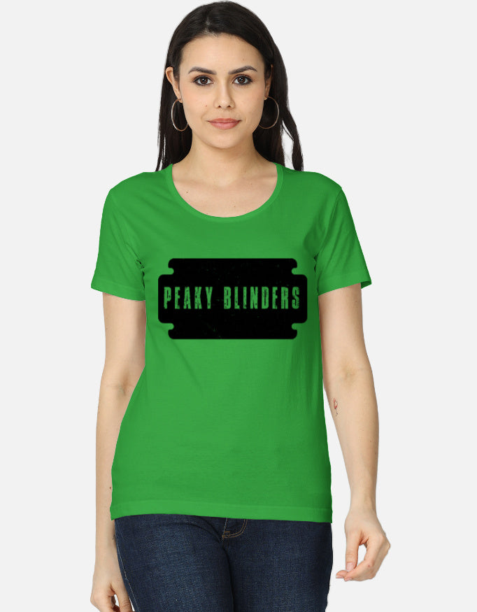 C-Labs Peaky Blinders Women's Classic T-Shirt Flag Green Front_1_c_27_7d1fc09f-8722-418a-b936-7b45d044f314