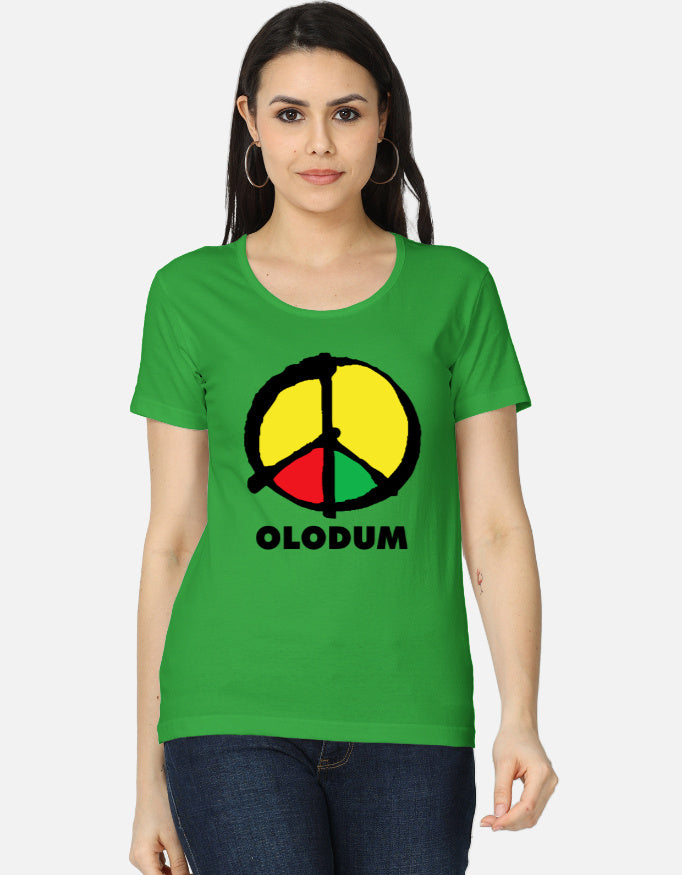 C-Labs Michael Jackson – Olodum Women's Classic T-Shirt Flag Green Front_1_c_27_86e41cab-ac9a-4458-a7f3-192ec491ff58