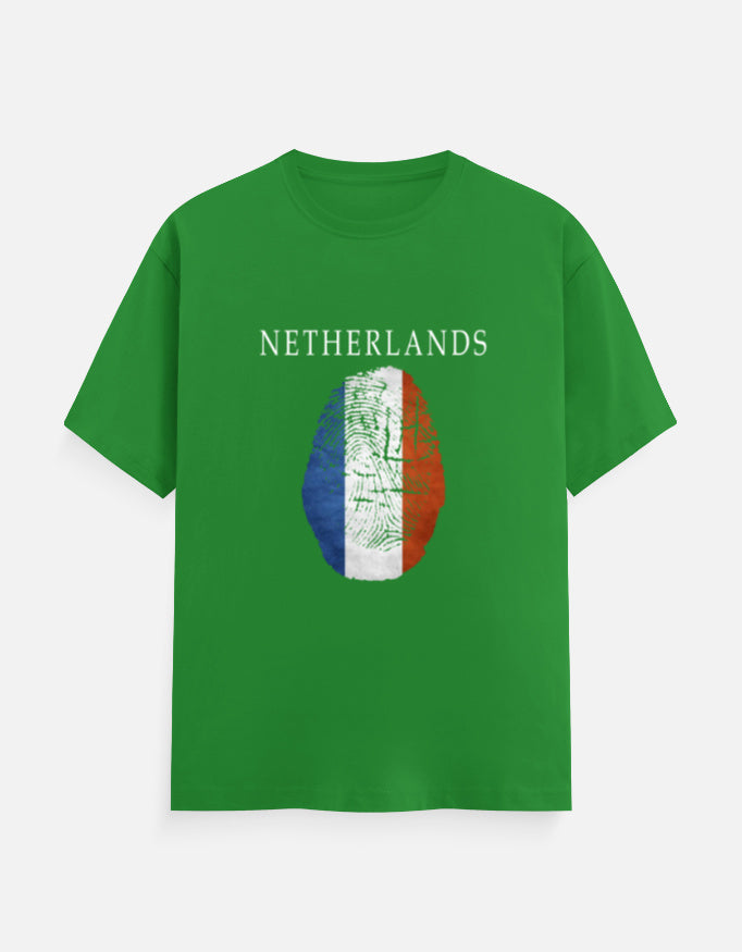 C-Labs Netherlands Classic Crew T-Shirt Flag Green Front_1_c_27_95780509-953d-491b-bde4-fbbbb327c837