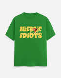 C-Labs Allergic to Idiots Classic Crew T-Shirt Flag Green Front_1_c_27_a090ce34-7985-4756-94b2-61d8ecc68cad
