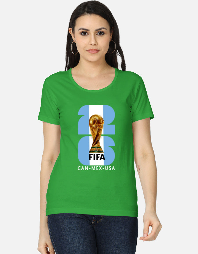 C-Labs Argentina 26 Women's Classic T-Shirt Flag Green Front_1_c_27_a62985b3-7cd5-4dd6-b64b-6302696ddd51