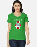 C-Labs England Women's Classic T-Shirt Flag Green Front_1_c_27_b8f9dc80-d63e-4988-9dc2-04ce80e483cd