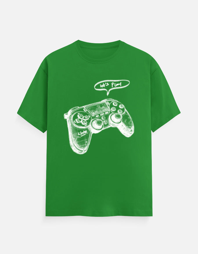 C-Labs Let's Play Classic Crew T-Shirt Flag Green Front_1_c_27_c00aa24b-ce37-4b6a-b332-36bf74628d4b