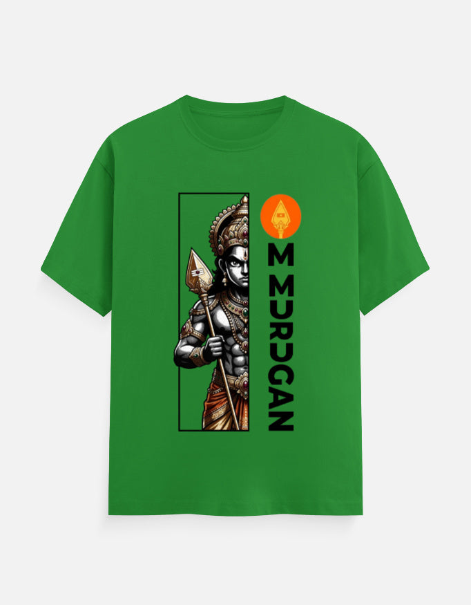 C-Labs Om Murugan Classic Crew T-Shirt Flag Green Front_1_c_27_c6b11c17-139f-45a6-ac46-ae5231a5e79d