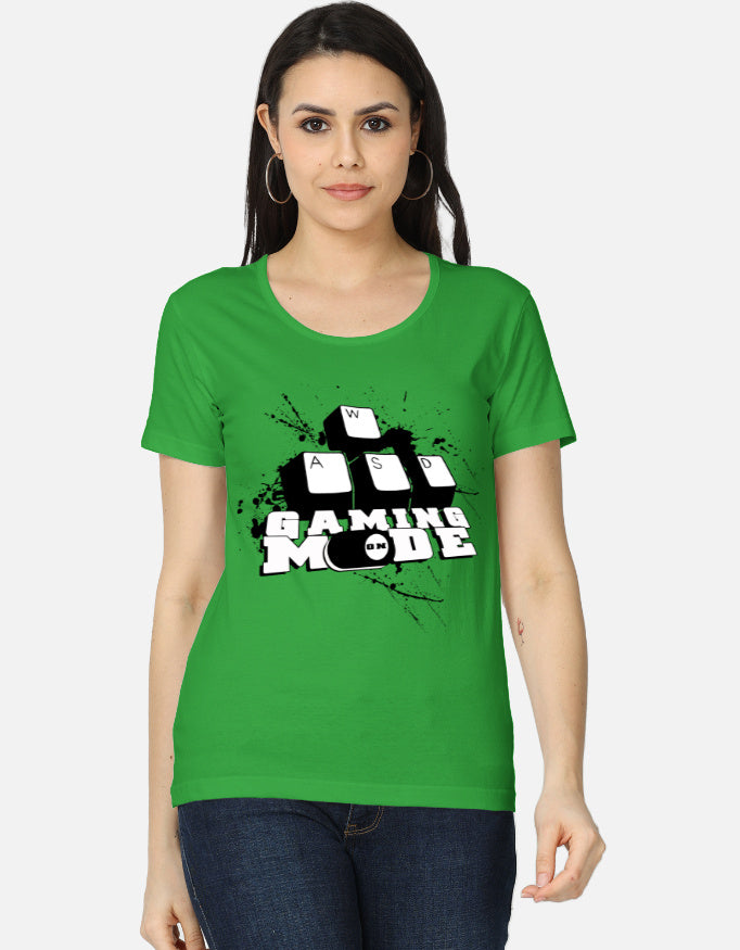 C-Labs Gaming Mode On Women's Classic T-Shirt Flag Green Front_1_c_27_cfcf296c-0efe-43c3-984d-113ae0cee16a
