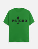 C-Labs PSYCHO Classic Crew T-Shirt Flag Green Front_1_c_27_fc618da8-6330-446c-bb6e-f85871956e01