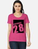 C-Labs Chennai 28 Women's Classic T-Shirt Pink Front_1_c_28_21a409bd-9cfa-44ab-85af-4d80eadf333c