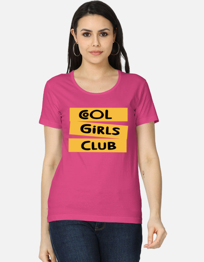 C-Labs Cool Girls Club Women's Classic T-Shirt Pink Front_1_c_28_297a6640-3e59-4ac8-96ed-68cb8564e9cf
