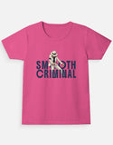 C-Labs Smooth Criminal Girl Classic Crew T-Shirt Pink Front_1_c_28_6646cb46-c9b5-489c-a21c-2032c142891e