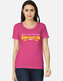 C-Labs Confident-ah Irunda Women's Classic T-Shirt Pink Front_1_c_28_856d1720-e47a-4c36-bf18-ae5e1a412066