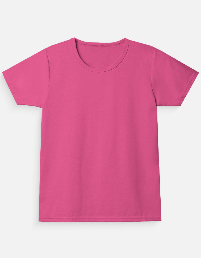 C-Labs C-Standard: Girl's T-Shirt Girl Classic Crew T-Shirt Pink Front_1_c_28_8b82766d-b60b-47dc-8466-2f8a398c9d02