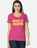 C-Labs Allergic to Idiots Women's Classic T-Shirt Pink Front_1_c_28_8c885c4c-74a8-4f1a-abb2-558b3527a00b
