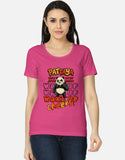 C-Labs Pattaya Wake Up Women's Classic T-Shirt Pink Front_1_c_28_93d53604-6b55-4541-970b-6fc4826e3cd8