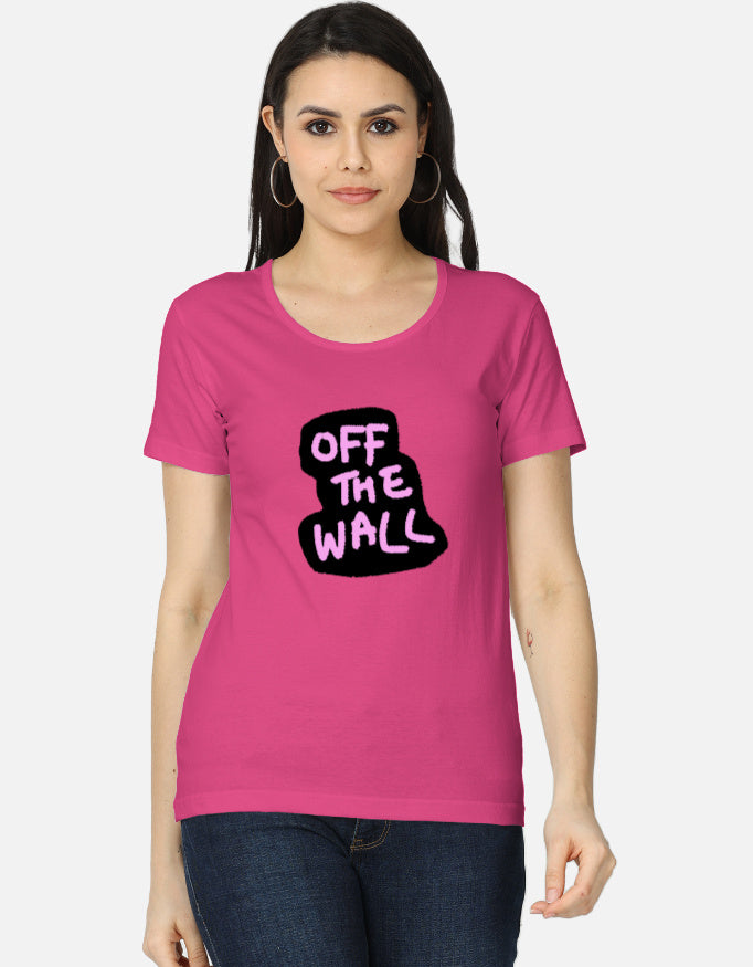 C-Labs Off The Wall Women's Classic T-Shirt Pink Front_1_c_28_aeadd02d-90ab-41b1-b473-460300ea4d72