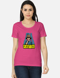 C-Labs I'm Cockroach Women's Classic T-Shirt Pink Front_1_c_28_bfebd63a-1c94-435a-9c48-d1b20cafac43
