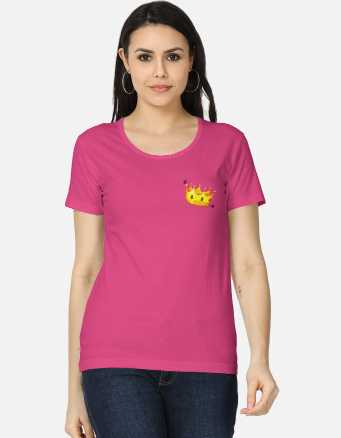 C-Labs Crown Women's Classic T-Shirt Pink Front_1_c_28_c7116047-b98d-40a9-8e5b-03763bb6079a