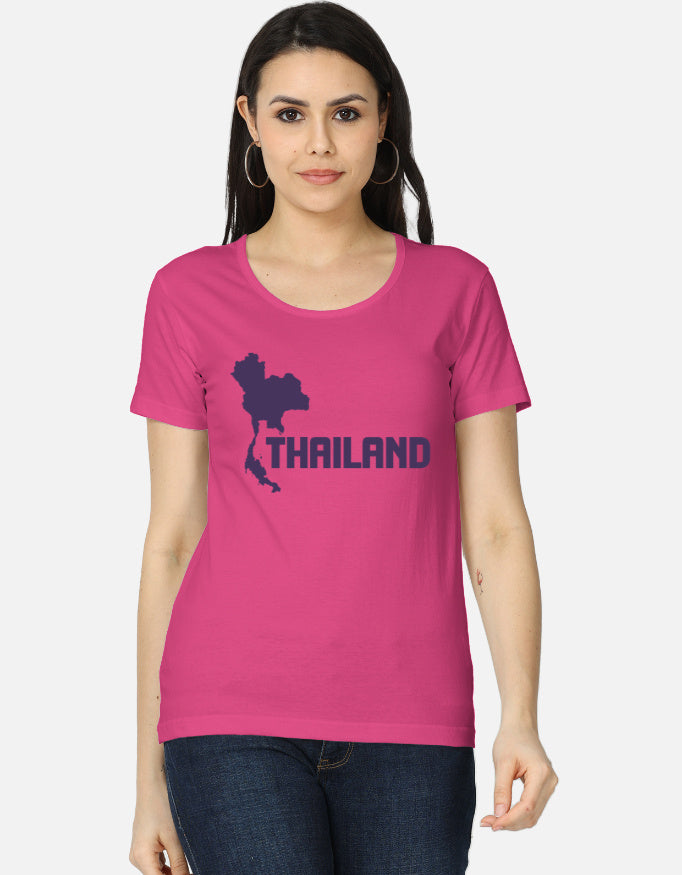C-Labs Thailand Land of Smiles Women's Classic T-Shirt Pink Front_1_c_28_cf2434d9-5b22-439a-82df-0a7d8b453d6f