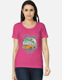 C-Labs Marina Beach polama Women's Classic T-Shirt Pink Front_1_c_28_e8c5f8e9-9525-42cb-bf3e-f24f3a8f1106