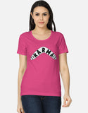 C-Labs Karma Boomerang Women's Classic T-Shirt Pink Front_1_c_28_e9211553-a548-4eaa-9f93-1065ea3c4461