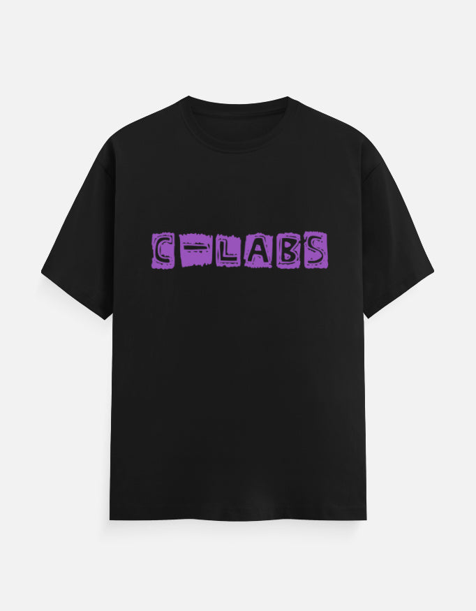 C-Labs C-LABS Block Classic Crew T-Shirt Black Front_1_c_2_00909655-1a2b-4f31-9809-f1e8df89202c