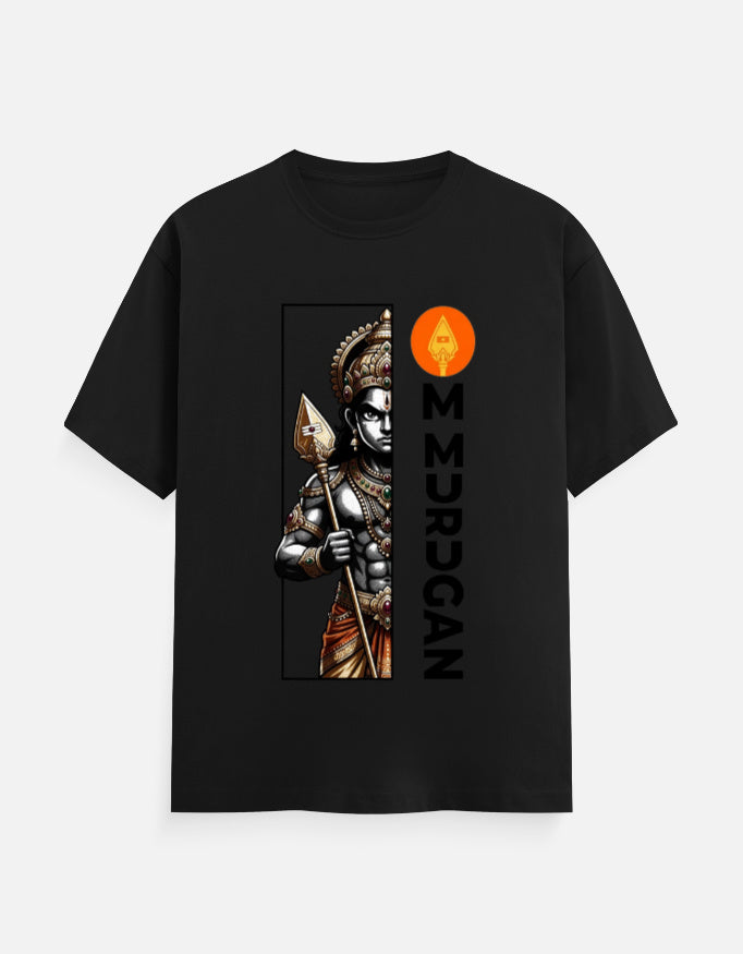 C-Labs Om Murugan Classic Crew T-Shirt Black Front_1_c_2_0adb28e2-4cd9-4884-be5f-b5f0ff017b20