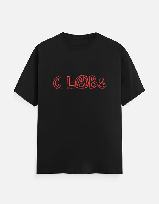 C-Labs C-LABS Comic Classic Crew T-Shirt Black Front_1_c_2_18e6bf75-8249-4bd8-af79-821d364e45cf