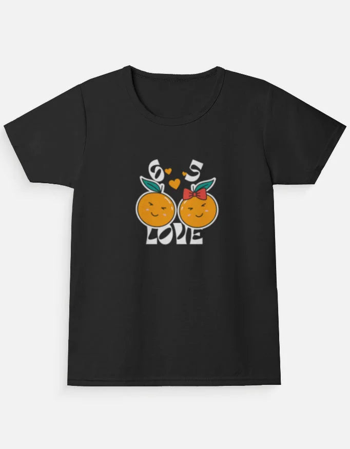 C-Labs Orange Girl Classic Crew T-Shirt Black Front_1_c_2_3293edcd-3d29-4176-b7ca-30c4afca54a0