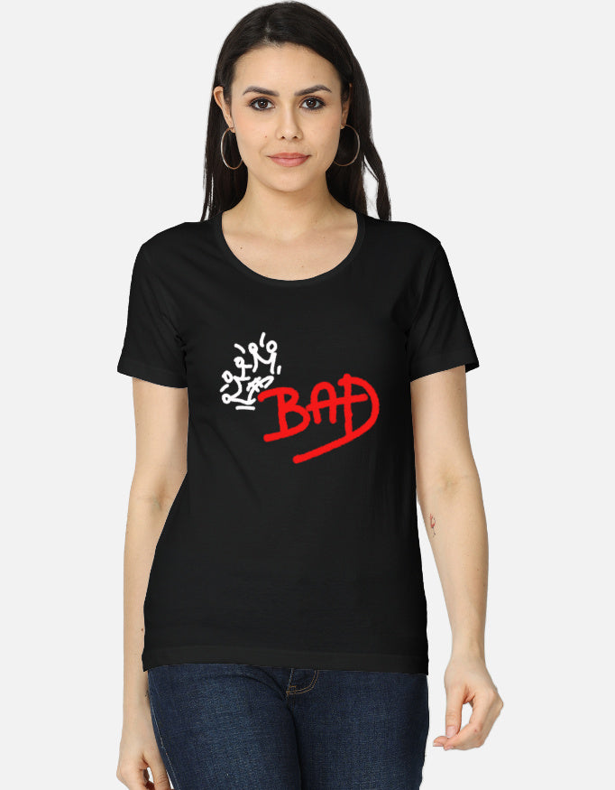 C-Labs Bad Women's Classic T-Shirt Black Front_1_c_2_3a044d68-1281-4e36-a34f-92468a9f5e74