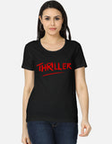 C-Labs Thriller Women's Classic T-Shirt Black Front_1_c_2_4d635cff-ff8b-40dd-83c1-e0de8504c51e