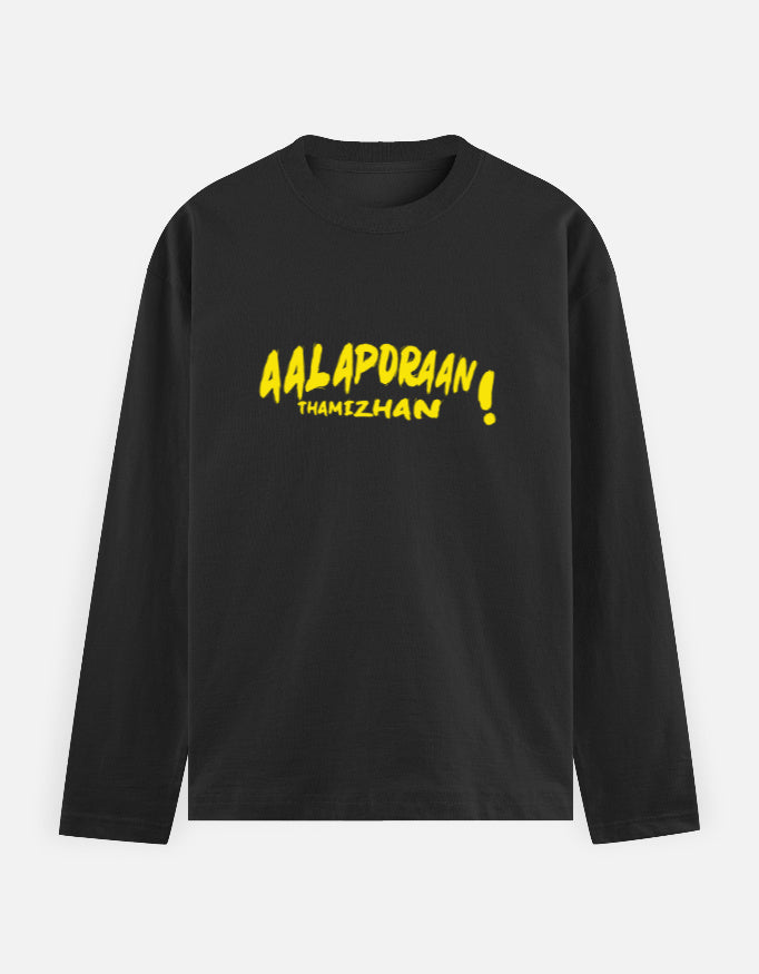 C-Labs Aalaporan Tamizhan Full Sleeve T-Shirt Black Front_1_c_2_5b4249b0-7bce-42cf-b75c-bd46feb43567