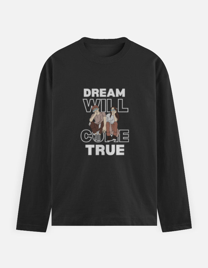 C-Labs Dream Will Come True Full Sleeve T-Shirt Black Front_1_c_2_5bda3422-b5a4-412d-9077-d1bfe2175ee1