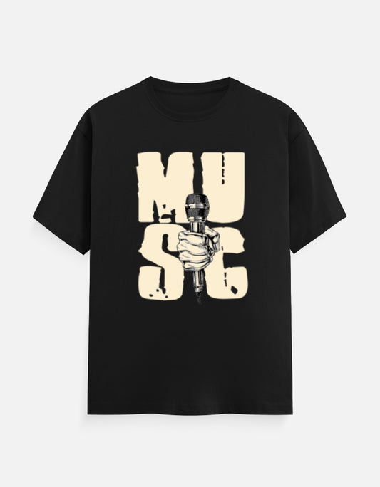 C-Labs Music Classic Crew T-Shirt Black Front_1_c_2_60f62d78-3cd3-4156-a673-2af56b9ef592
