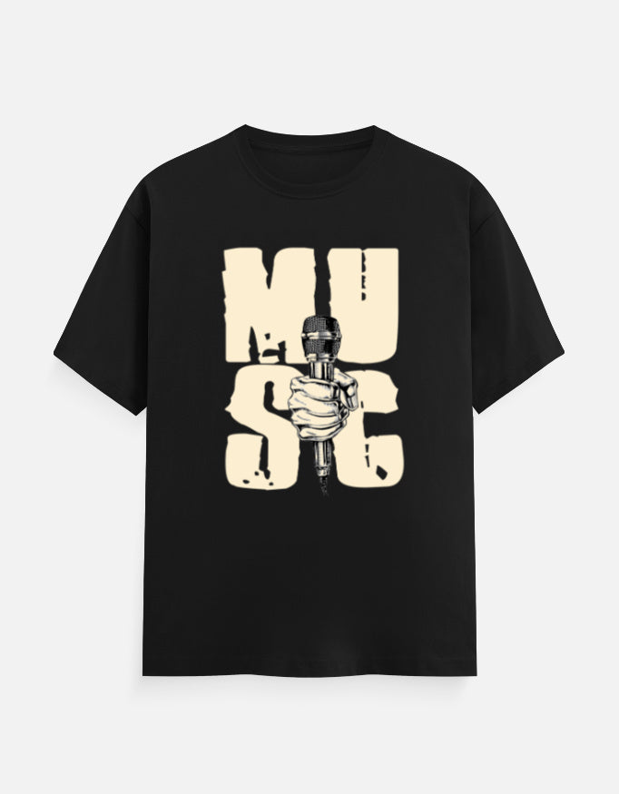 C-Labs Music Classic Crew T-Shirt Black Front_1_c_2_60f62d78-3cd3-4156-a673-2af56b9ef592
