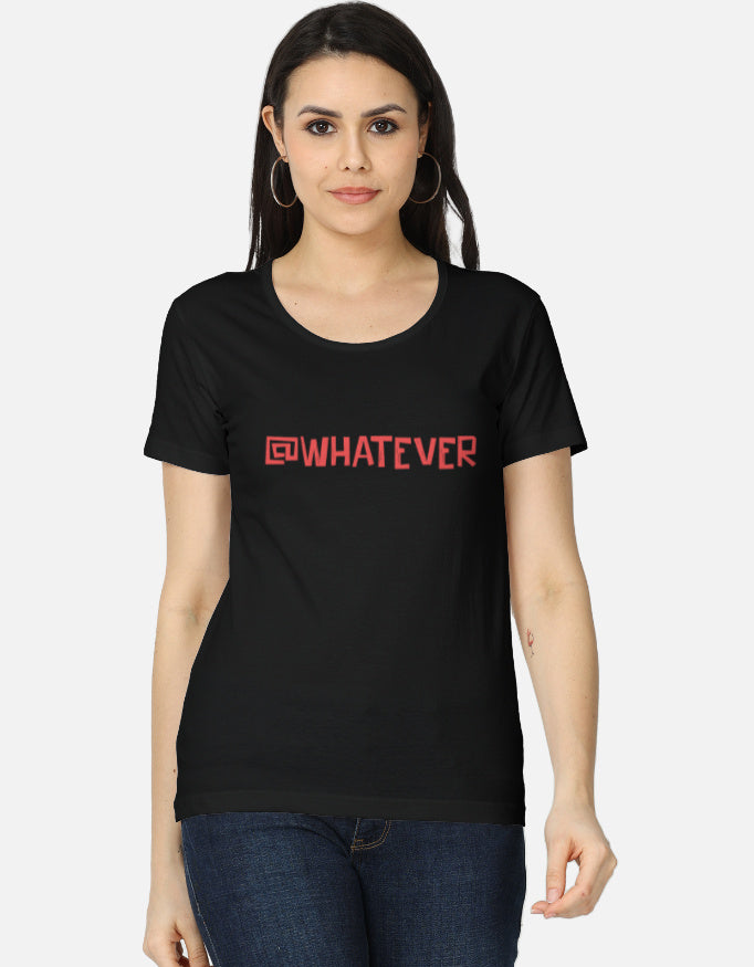 C-Labs @WHATEVER Women's Classic T-Shirt Black Front_1_c_2_72898ec9-4e80-4fa7-9a14-929af64d2a93