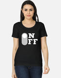C-Labs On Off Women's Classic T-Shirt Black Front_1_c_2_7bc87d5e-f61d-45e7-88da-3b39cee083d7