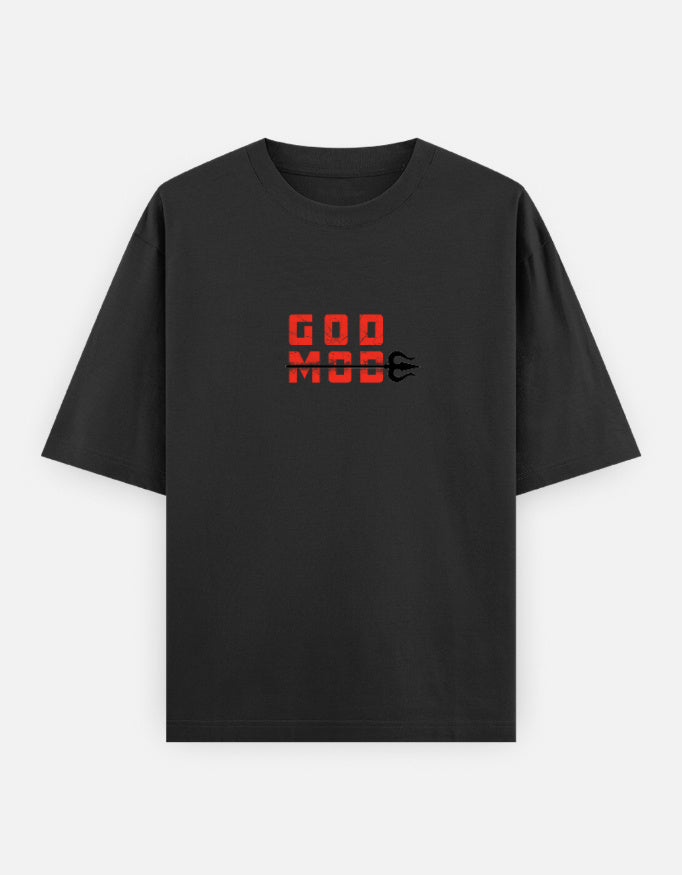 C-Labs Karuppu God Mode Oversized Classic T-Shirt Black Front_1_c_2_845d9184-c8e1-4c51-af7e-11d73894f9f3