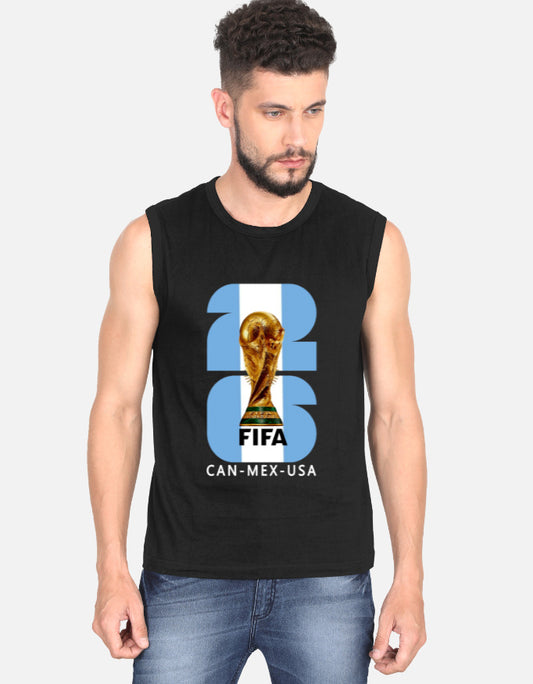 C-Labs Argentina 26 Sleeveless T-Shirt Black Front_1_c_2_8953713a-f125-4b7a-97a0-0dec2d5622d6