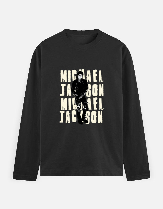 C-Labs Michael Jackson Full Sleeve T-Shirt Black Front_1_c_2_8caf475c-45e6-4503-8dca-00488c6edecd