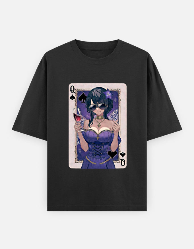 C-Labs Queen Spade Oversized Classic T-Shirt Black Front_1_c_2_91e7a6ad-eb43-4b43-bd5a-d392476e35f7