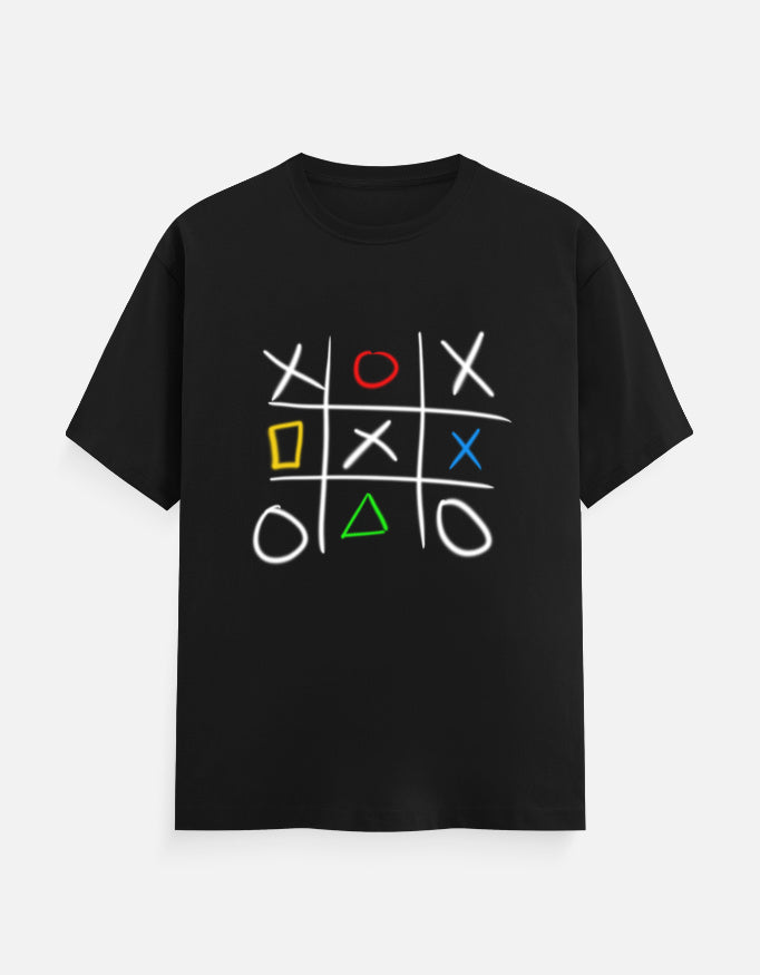 C-Labs Play Station XO Classic Crew T-Shirt Black Front_1_c_2_94a670a3-c5da-4373-905a-26ad54fa3fb7