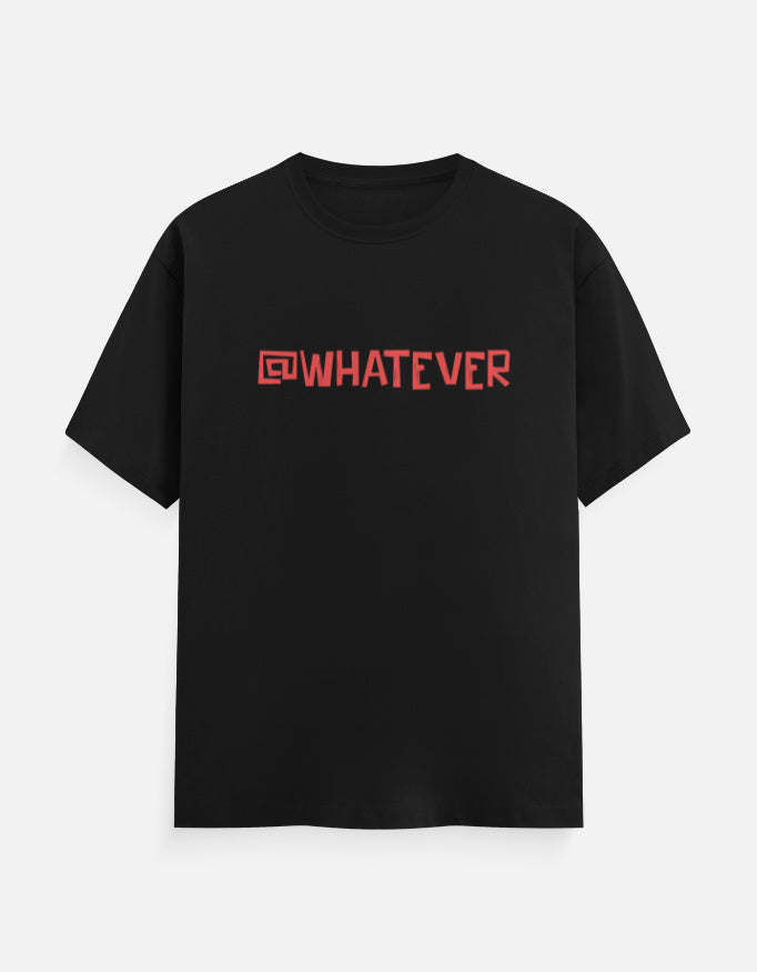 C-Labs @WHATEVER Classic Crew T-Shirt Black Front_1_c_2_9baaaf3f-2a93-4a79-be9d-79d19d309761