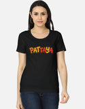 C-Labs Pattaya Women's Classic T-Shirt Black Front_1_c_2_a8537fae-743a-4950-bc02-45c3cd75a926
