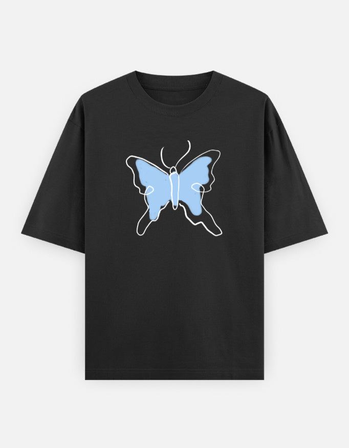 C-Labs Butterfly Oversized Classic T-Shirt Black Front_1_c_2_a94bbebe-e0ad-4c8a-9350-e4b79a5c3bcb